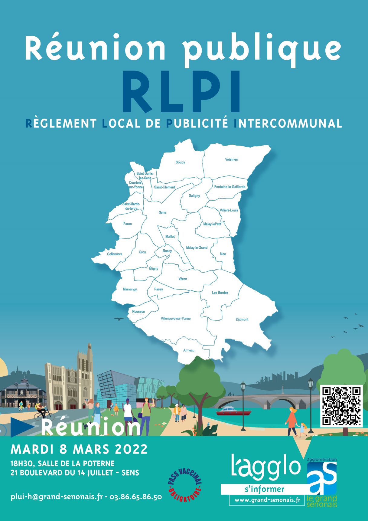 Affiche réunion publique