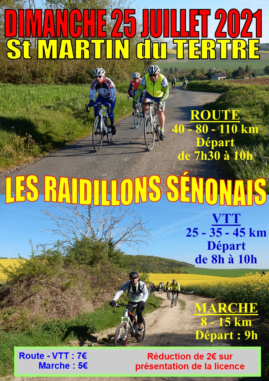 Affiche raidillon Sénonais