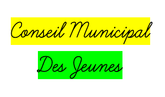 Conseil Municipal des Jeunes