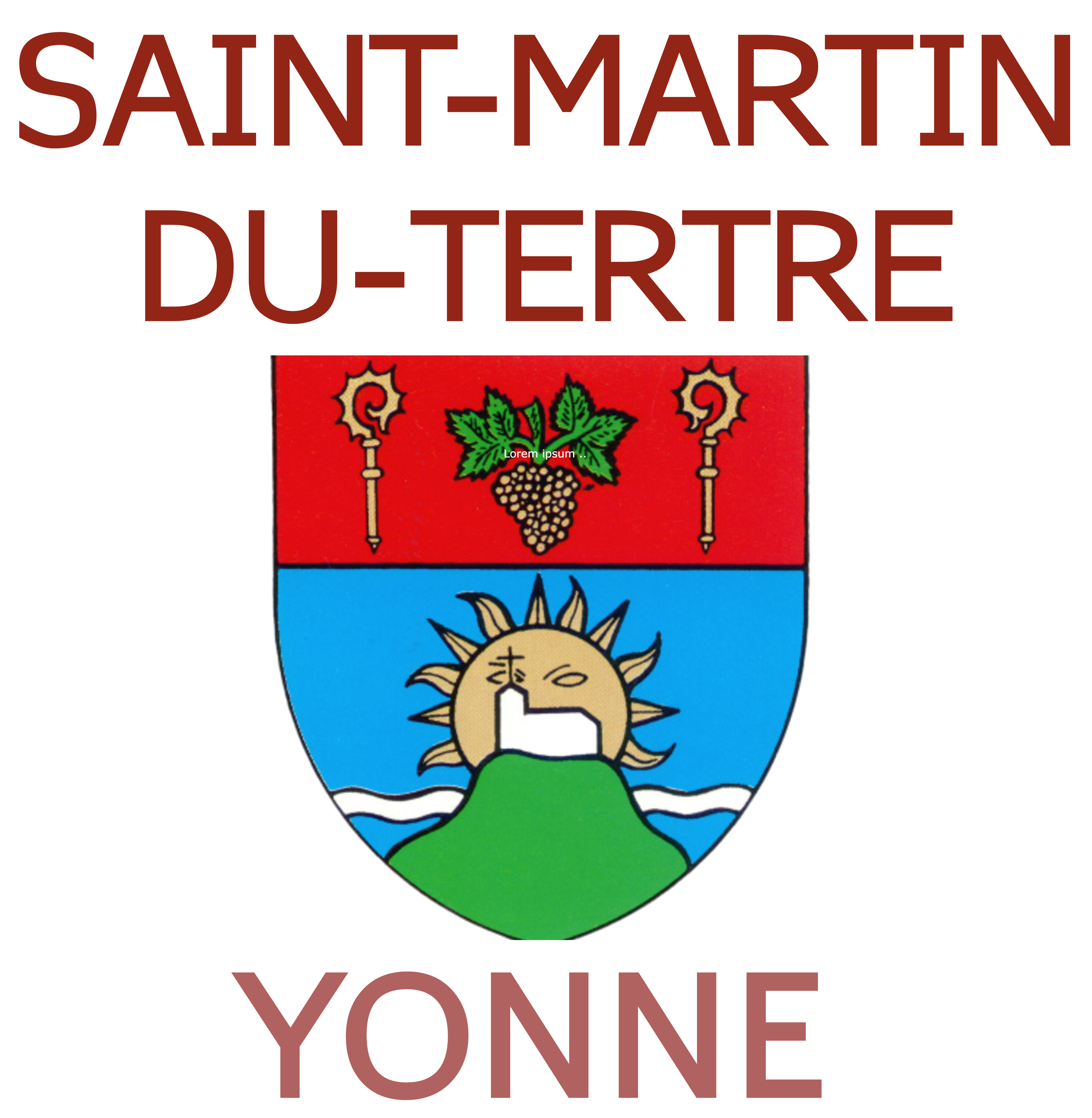 Plan Du Site Saint Martin Du Tertre Yonne Plan Du Site Saint Martin Du Tertre Yonne